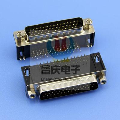 D-SUB 44P 公头 90度 叉锁