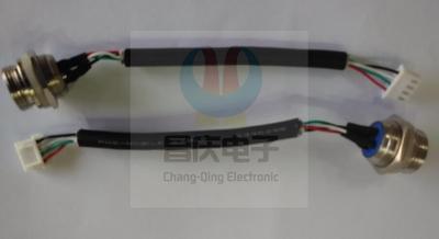 CNN航空插头手工焊线束