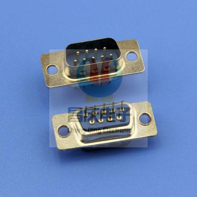 D-SUB 9P 公头 180度 插板