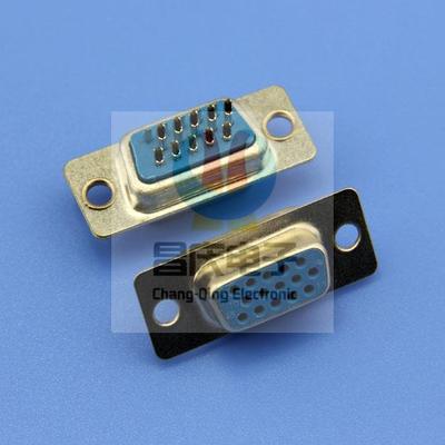 D-SUB 15P 母头 三排 焊线