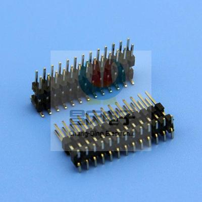 排针2.0 双排双塑 SMT